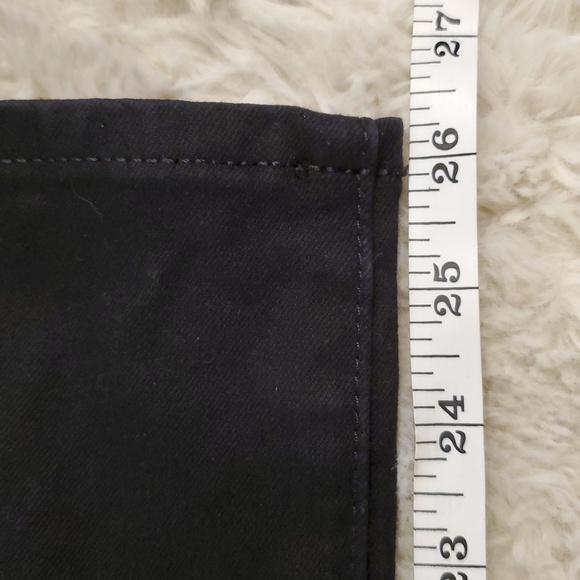 NYDJ Marilyn Straight Lift X Tuck Black Jeans 6x26 - Picture 7 of 10